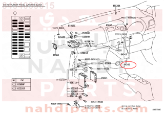 8434039015,SWITCH ASSY, STOP LAMP,التبديل   إيقاف LAMP