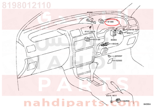 8198012110,FLASHER ASSY, TURN SIGNAL,FLASHER   SIGNAL TURN