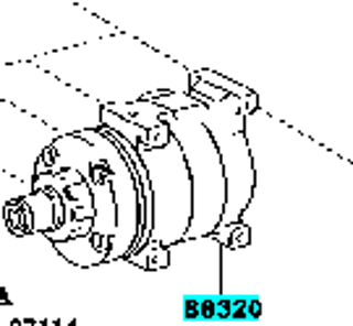 883200K110,COMPRESSOR ASSY, COOLER,كمبروسر مكيف 