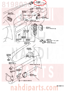 8198030110,FLASHER ASSY, TURN SIGNAL,FLASHER   SIGNAL TURN