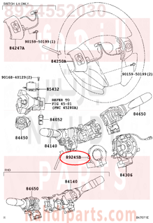 8924552030,SENSOR, STEERING,SENSاو ، STEE جلدة 