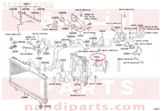 1636374260,MOTOR, COOLING FAN,موتور مروحة لديتر رقم 1