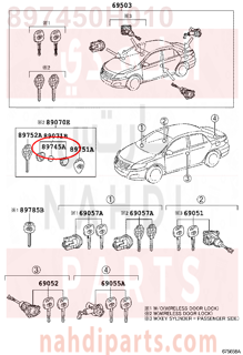 897450H010,BATTERY, TRANSMITTER,البطارية