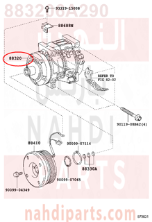 883206A290,AC COMPRESSOR ASSY,كمبرسر مكيف