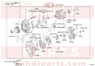 2706046150,ALTERNATOR ASSY,دينمو كهرباء - دينمو الشحن