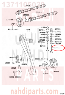 1371105020,VALVE, INTAKE,بلف 