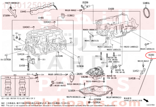 1530125030,GAGE SUB-ASSY, OIL LEVEL,عيار زيت 