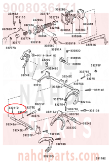 9008036171,BALL(FOR REVERSE SHIFT FORK),رمان بلي