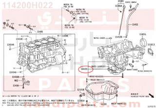 114200H022,CRANKCASE ASSY, STIFFENING,جرم عمود 