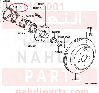9031163001,SEAL, OIL (FOR REAR AXLE SHAFT),صوفة 