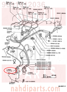 9091012036,VALVE ASSY, VACUUM SWITCHING,بلف 