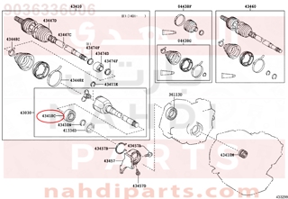 9036336006,BEARING (FOR FRONT DRIVE SHAFT),رمان بلي