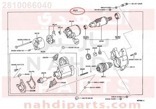 2810066040,STARTER ASSY,سلف ماكينة