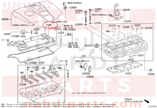 1120125032,COVER SUB-ASSY, CYLINDER HEAD,غطاء راس السلندر 