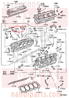 1112650050,BUSH, EXHAUST VALVE GUIDE,صمام  بلف 