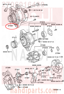 2706016430,ALTERNATOR ASSY,دينمو كهرباء - دينمو الشحن