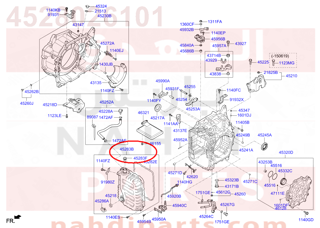 4528026101,COVER-VALVE BODY,26100 كارتير قير