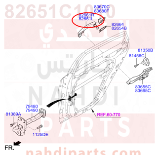 82651C1010,HANDLE ASSY-DOOR OUTSIDE,LH,يد باب خارجي يسار