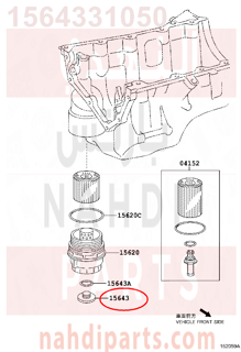 1564331050,PLUG, OIL FILTER DRAIN,طبة فلتر زيت 