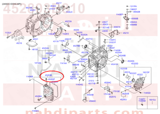 452803B810,COVER-VALVE BODY,3B821 كارتير قير