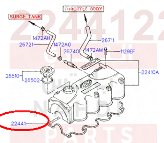 2244122012,GASKET-ROCKER COVER,قزقيت غطاء بلوف