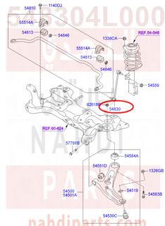 548304L000,LINK-STABILIZER,2V000 مسمار توازن امامي