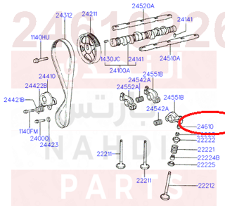 2461022600,ADJUSTER ASSY-ROCKER ARM LASH,تكايات