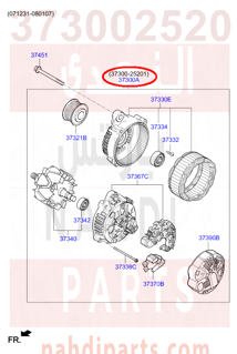 3730025201,GENERATOR ASSY,دينمو