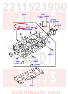 2211521900,GUIDE-EXHAUST VALVE,N/A