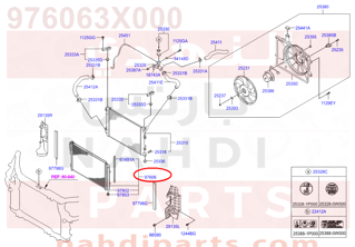 976063X000,CONDENSER ASSY-COOLER,لديتر مكيف