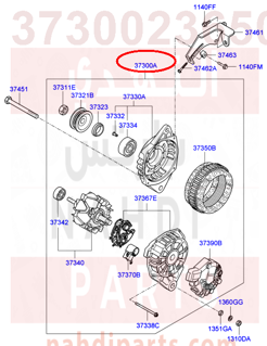 3730023650,GENERATOR ASSY,دينمو