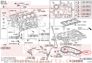 121020P020,PAN SUB-ASSY, OIL, NO.2,كرتير المكينه السفلي - حديد