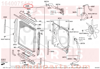 1640075442,RADIATOR ASSY,لديتر ماء - مبرد مكينه