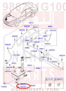 986221G100,GROMMET-WINDSHIELD LEVEL SWITCH,N/A