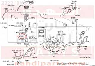 232210Y040,PUMP, FUEL,طرمبة بنزين 