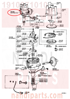 1910071010,DISTRIBUTOR ASSY,كويل 