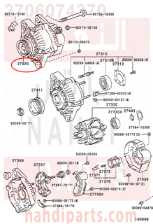 2706074370,ALTERNATOR ASSY,دينمو كهرباء - دينمو الشحن