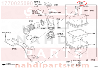 1770025090,CLEANER ASSY, AIR,قربة هواء مكينة كامله