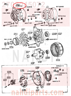 2702045072,ALTERNATOR ASSY,دينمو كهرباء - دينمو الشحن