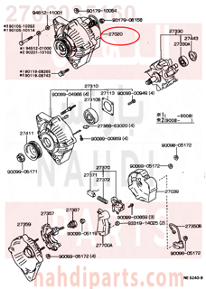 2706035160,ALTERNATOR ASSY,دينمو كهرباء - دينمو الشحن