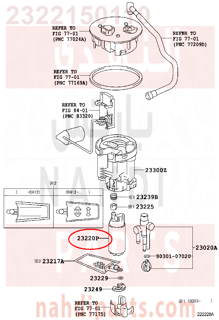 2322150110,PUMP ASSY, FUEL,طرمبة بنزين 