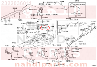 2322036011,PUMP, FUEL,طرمبة بنزين 