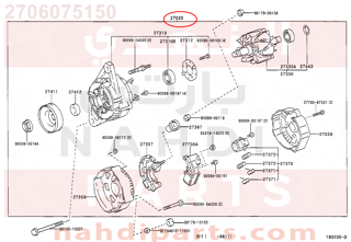 2706075150,ALTERNATOR ASSY,دينمو كهرباء - دينمو الشحن