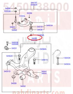 5450038000,ARM COMPLETE-FR LWR,LH,N/A