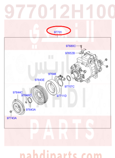 977012H100,COMPRESSOR ASSY,كمبرسر