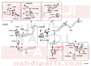 1756761010,CUSHION, EXHAUST TAIL PIPE(FOR CENTER),جلدة  مصد 
