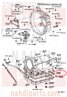 3516822011,GASKET, AUTOMATIC TRANSMISSION OIL PAN,وجه  