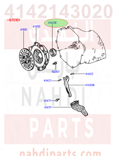 4142143020,BEARING-CLUTCH RELEASE,N/A