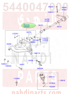 5440047000,ARM COMPLETE-UPR,LH,N/A