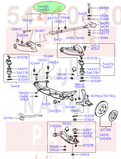 5441043005,ARM COMPLETE-UPR,LH,N/A